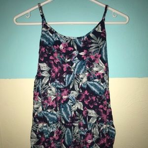 American Eagle® Tropical Floral Summer Dress